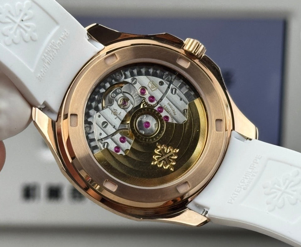 Patek Philippe Aquanaut Luce White And Pink Dial