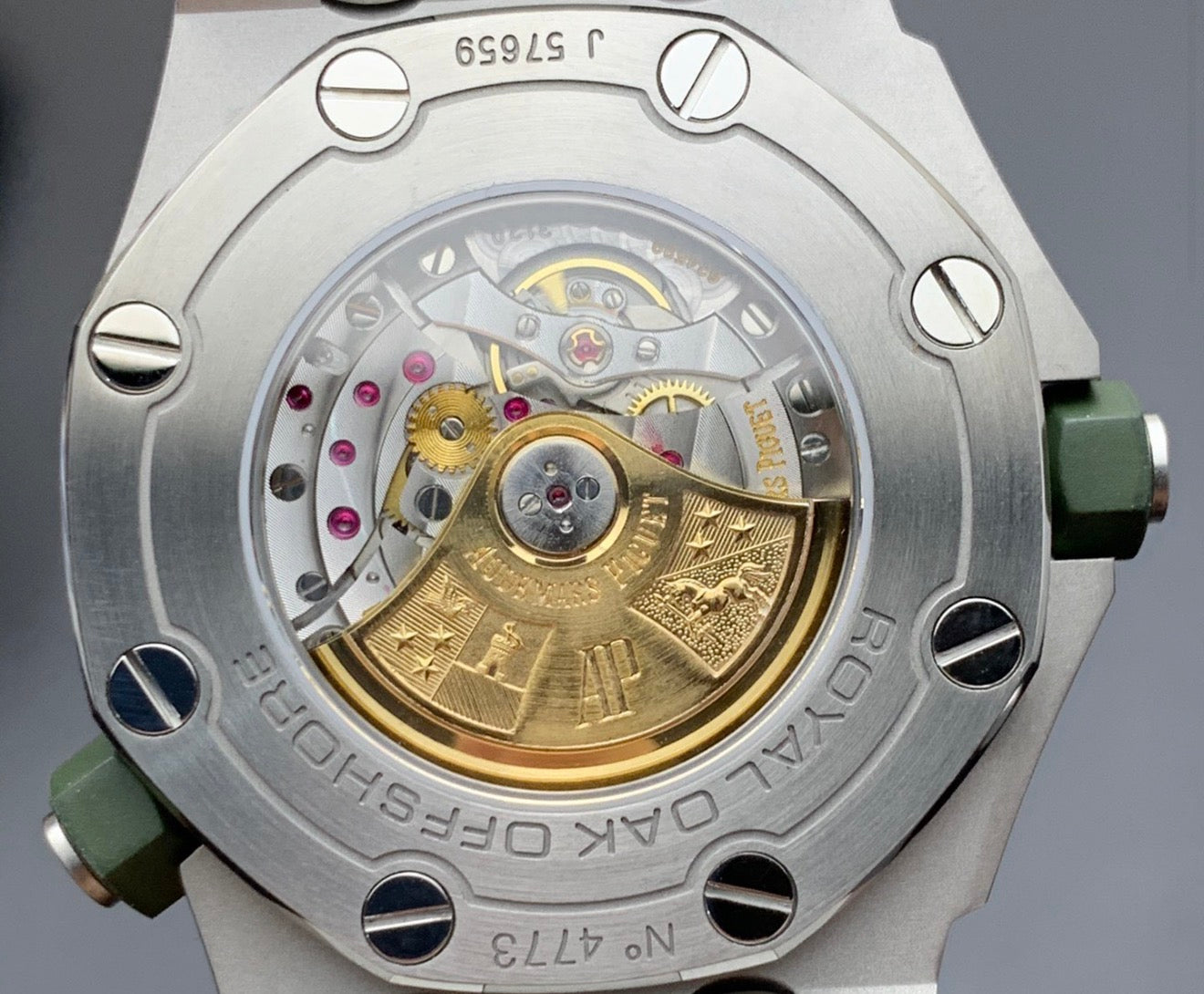 Audemars Piguet Offshore Diver 15710ST.OO.A051CA.01 Green Dial