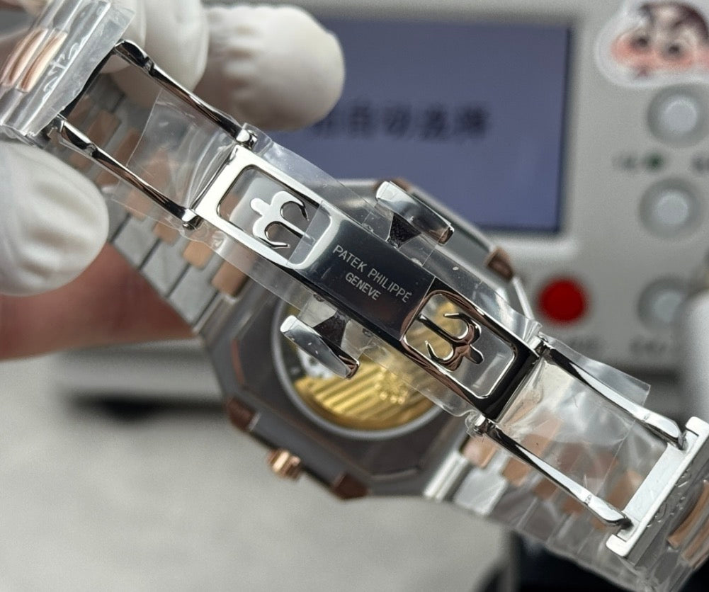 Patek Philippe Rose Gold And Blue Dial