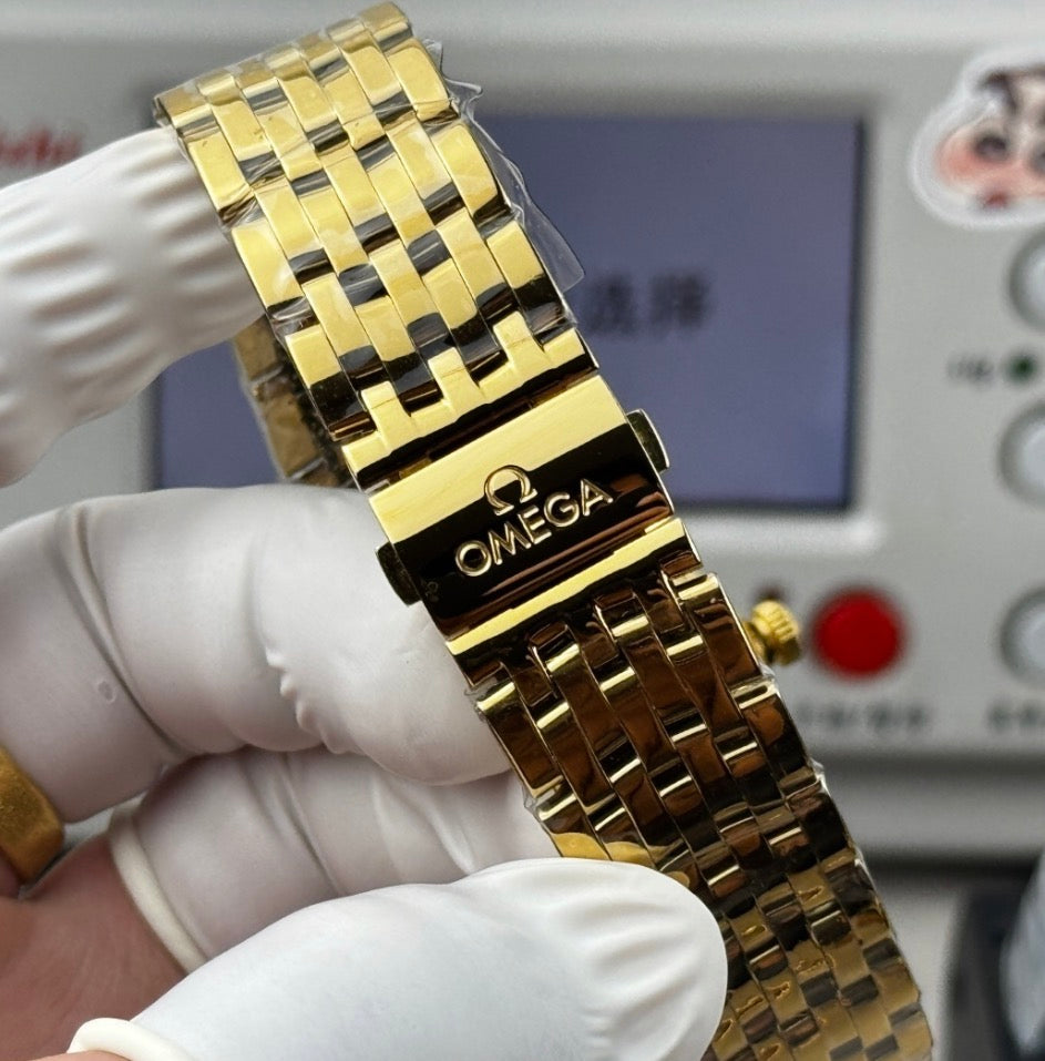 Omega De Ville Prestige Co-Axial Master Gold