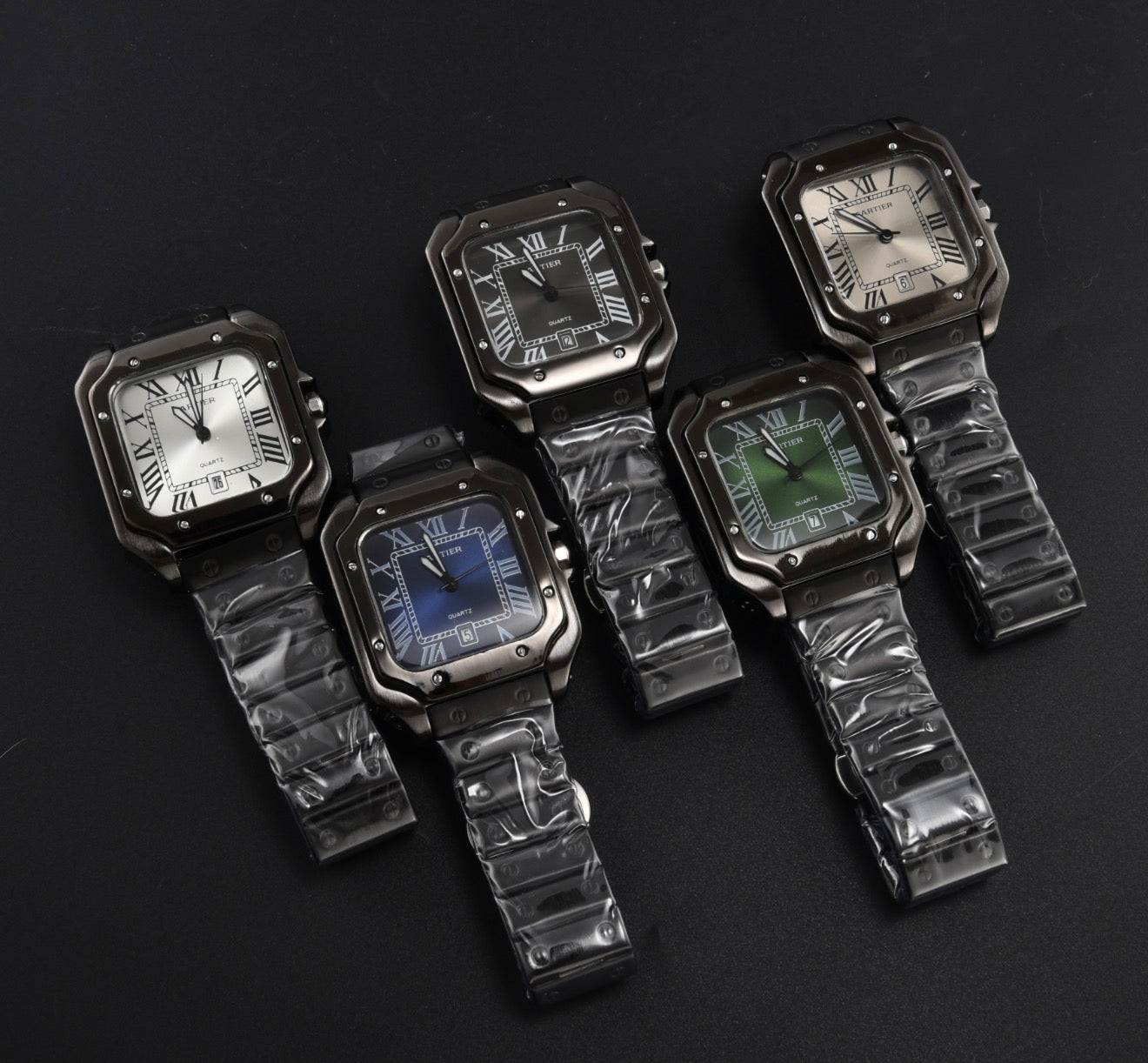 Cartier Santos Black