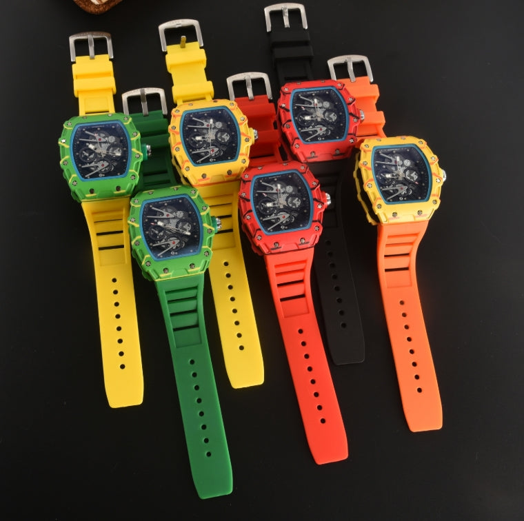 Richard Mille Green And Yellow Stripe