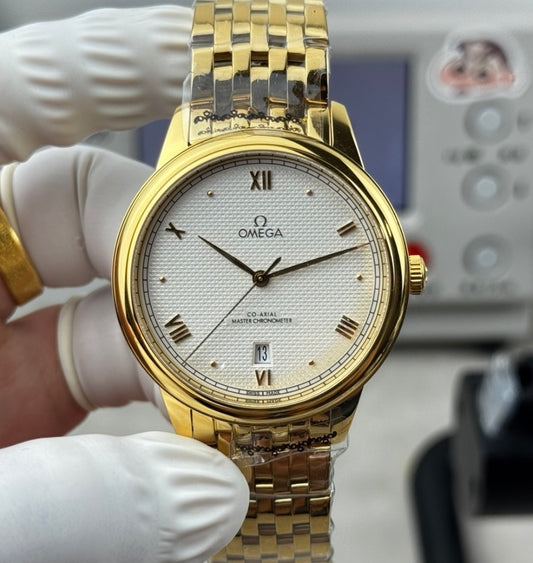 Omega De Ville Prestige Co-Axial Master Gold