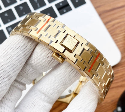 Audemars Piguet Royal Oak Yellow Gold White Dial