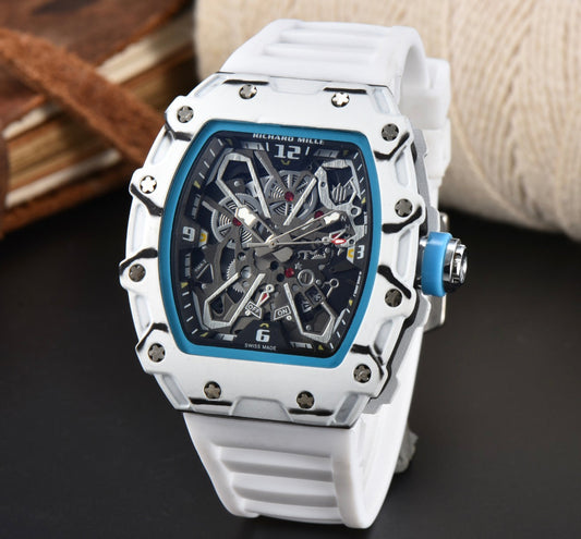 Richard Mille White And Black Striped