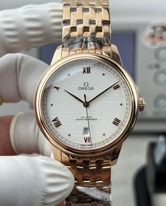 Omega De Ville Prestige Co-Axial Master Rose Gold