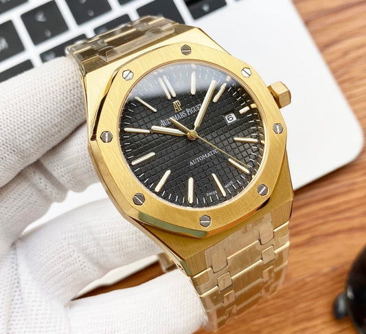 Audemars Piguet Royal Oak Yellow Gold Black Dial