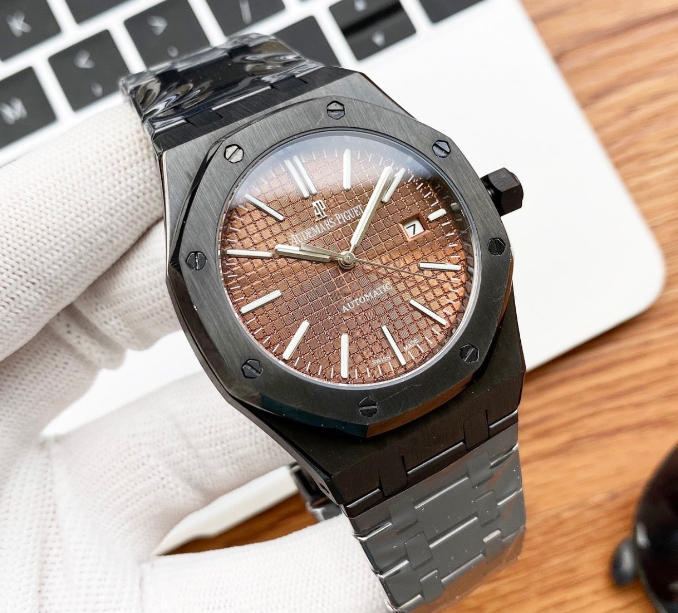 Audemars Piguet Royal Oak Ceramic Black Brown Dial