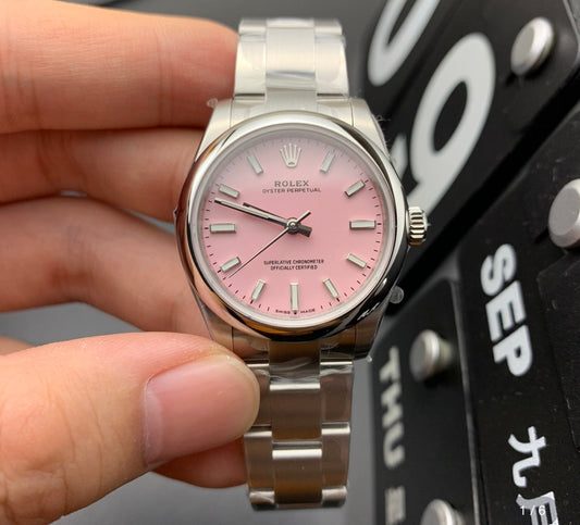 Rolex Oyster Perpetual 31 mm Pink Dial