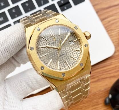 Audemars Piguet Royal Oak Yellow Gold Grey Dial