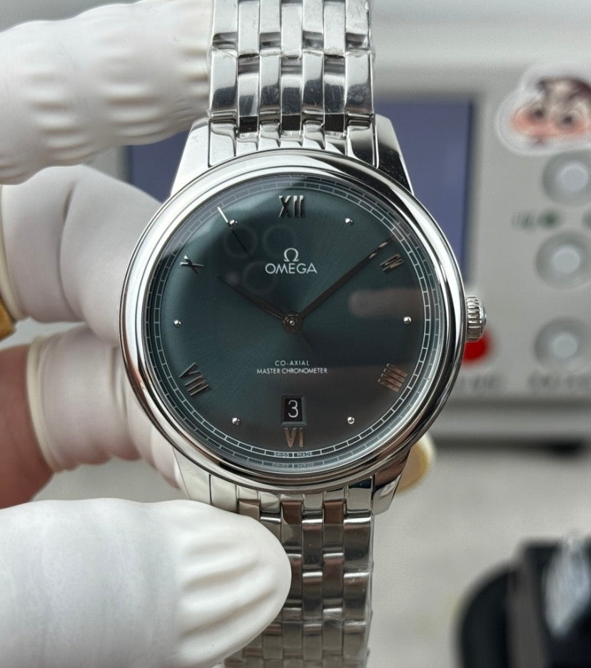 Omega De Ville Prestige Co-Axial Master Dark Green Dial