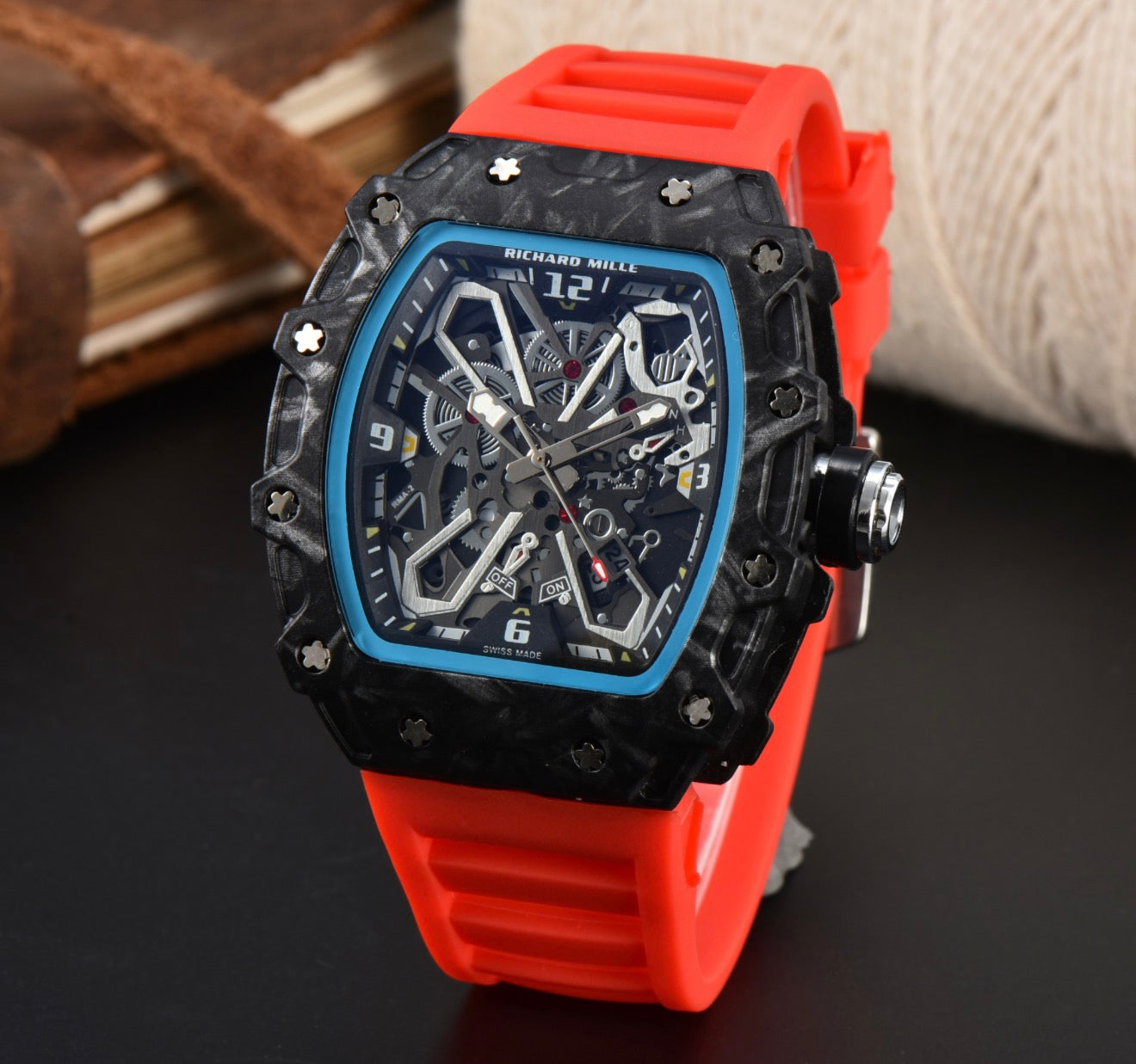 Richard Mille Red And Black