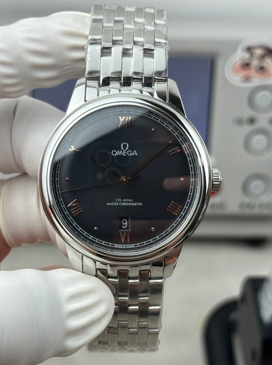Omega De Ville Prestige Co-Axial Master Dark Grey Dial