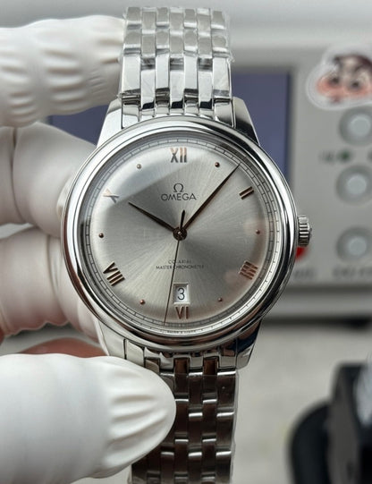 Omega De Ville Prestige Co-Axial Master Silver Dial