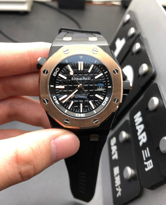 Audemars Piguet Offshore Diver 15709TR "QE II Cup Rose Gold